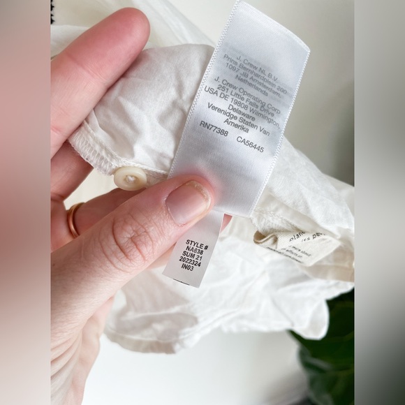 Madewell Nancy Embroidered Flutter Sleeve top size 2X - Picture 2 of 8